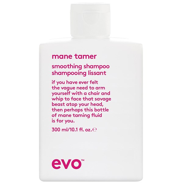 evo mane tamer smoothing shampoo 10oz
